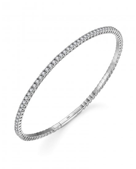 DIAMOND FLEXIBLE BANGLE BRACELET (TB673)