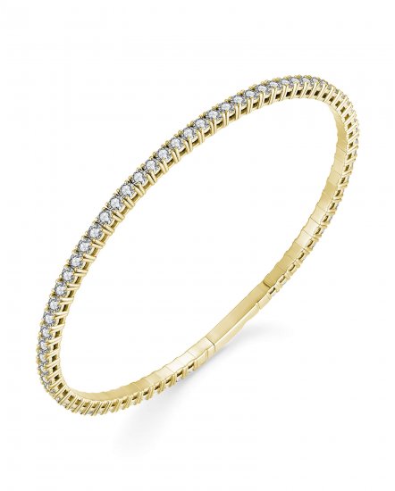 DIAMOND FLEXIBLE BANGLE BRACELET (TB674)
