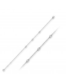 BEZEL DIAMOND BY THE YARD BRACELET (TB675)