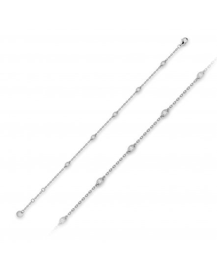BEZEL DIAMOND BY THE YARD BRACELET (TB676)