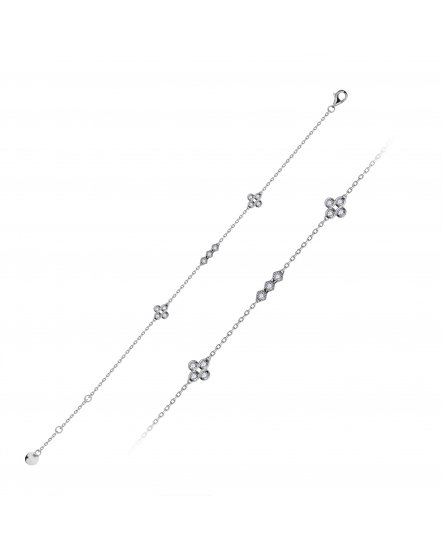 CLOVER STYLE DIAMOND BRACELET (TB680)