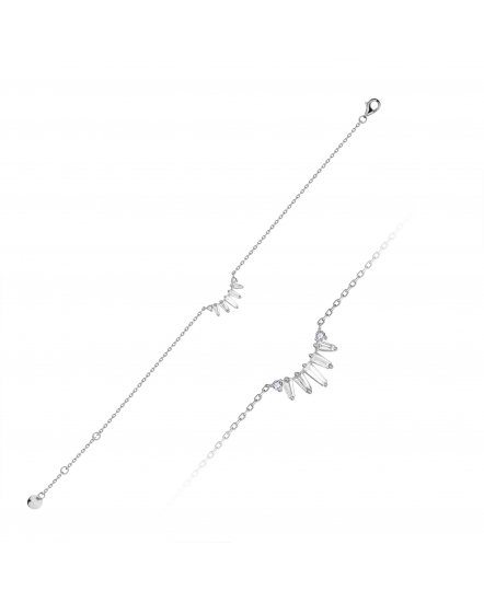 BAGUETTE DIAMOND BRACELET (TB682)