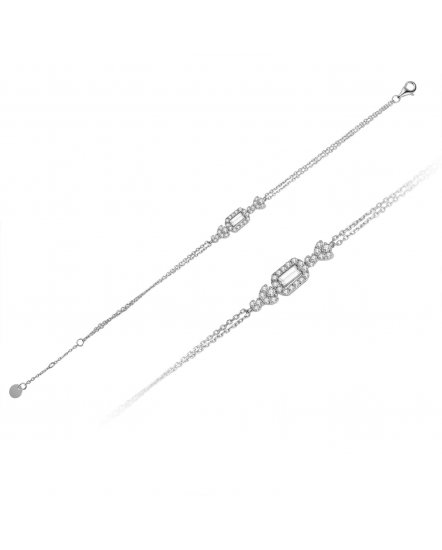 BAGUETTE DIAMOND BRACELET (TB720)