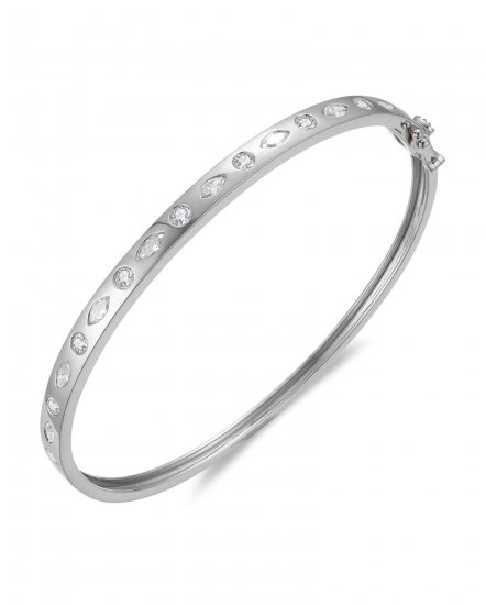 MARQUISE DIAMOND BANGLE BRACELET (TB724)