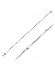 PEAR DIAMOND BRACELET (TB751)