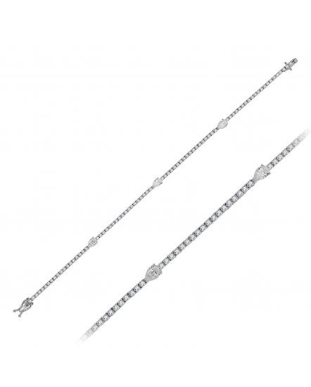 PEAR DIAMOND BRACELET (TB751)
