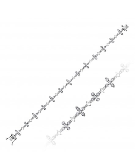 BEZEL DIAMOND BRACELET (TB761)