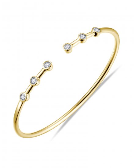 CUFF STYLE DIAMOND BANGLE BRACELET (TB770)