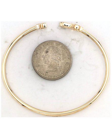 CUFF STYLE DIAMOND BANGLE BRACELET (TB773)