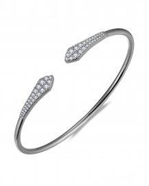 CUFF STYLE DIAMOND BANGLE BRACELET (TB786)