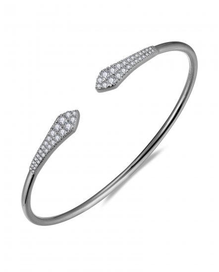 CUFF STYLE DIAMOND BANGLE BRACELET (TB786)