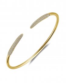 CUFF STYLE DIAMOND BANGLE BRACELET (TB789)