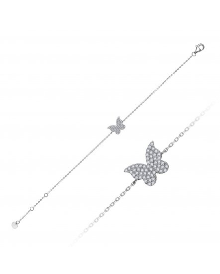 BUTTERFLY DIAMOND BRACELET (TB811)