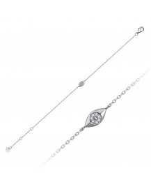 EVIL EYE DIAMOND BRACELET (TB823)