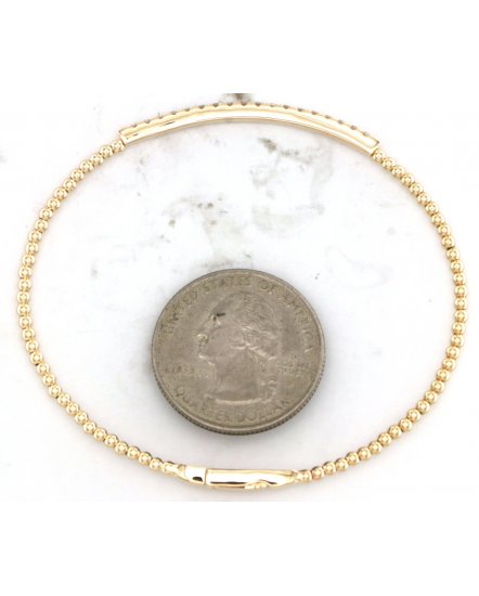 DIAMOND FLEXIBLE BANGLE BRACELET (TB824)