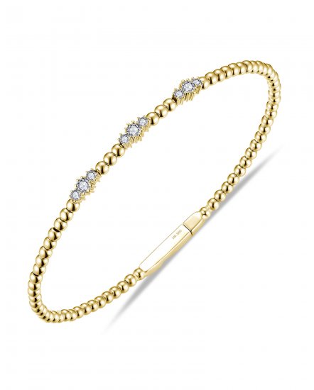 DIAMOND FLEXIBLE BANGLE BRACELET (TB829)