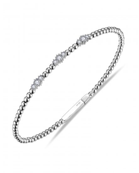 DIAMOND FLEXIBLE BANGLE BRACELET (TB829)