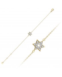 STAR SHAPE DIAMOND BRACELET (TB847)