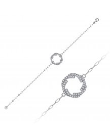 ROUND DIAMOND BRACELET (TB855)