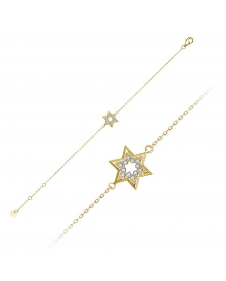 STAR SHAPE DIAMOND BRACELET (TB872)