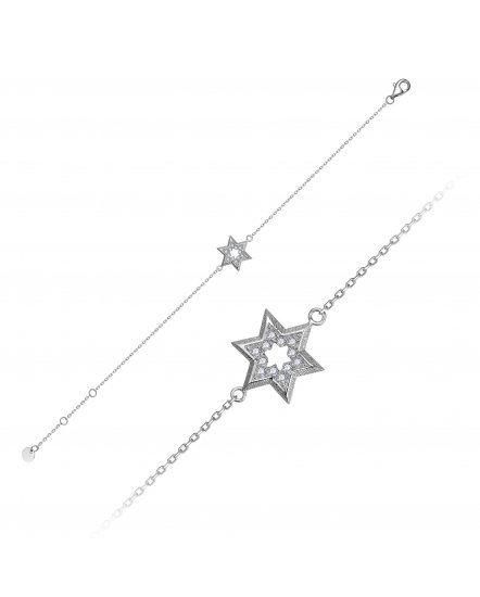 STAR SHAPE DIAMOND BRACELET (TB872)
