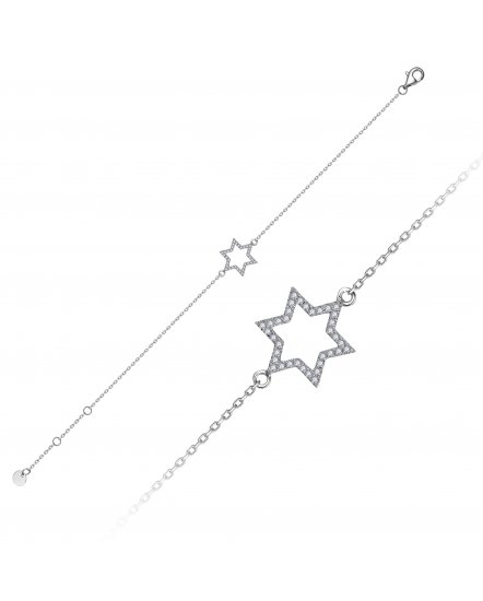 STAR SHAPE DIAMOND BRACELET (TB888)