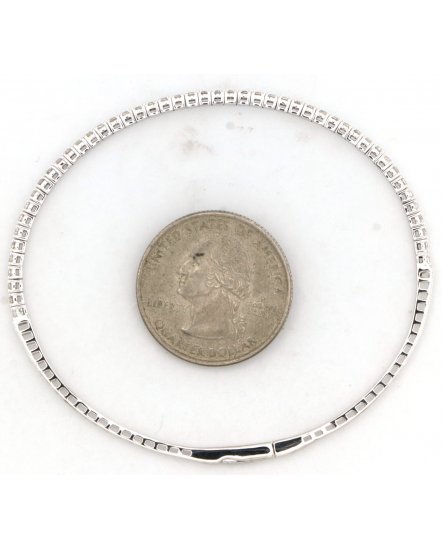 DIAMOND FLEXIBLE BANGLE BRACELET (TB889D)