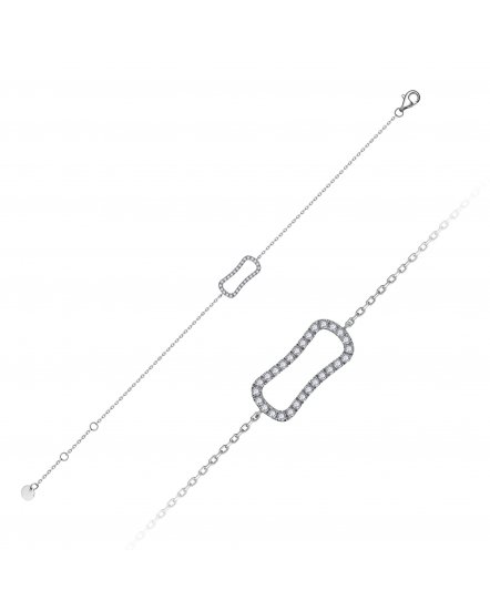OPEN BAR DIAMOND BRACELET (TB898)