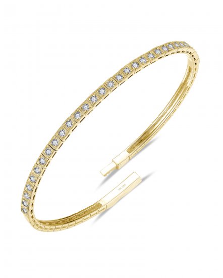 DIAMOND FLEXIBLE BANGLE BRACELET (TB919)