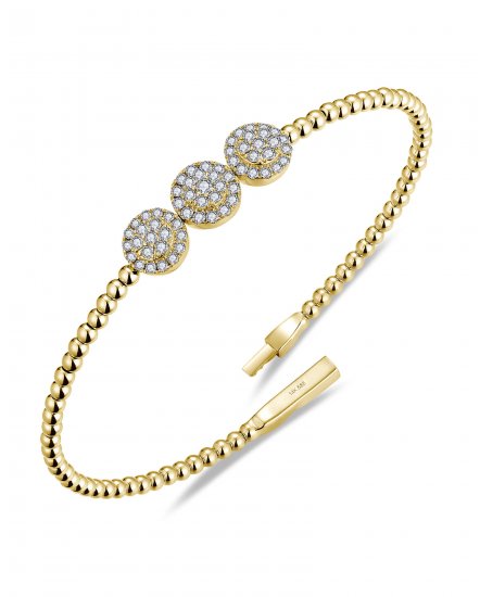 DIAMOND FLEXIBLE BANGLE BRACELET (TB923)