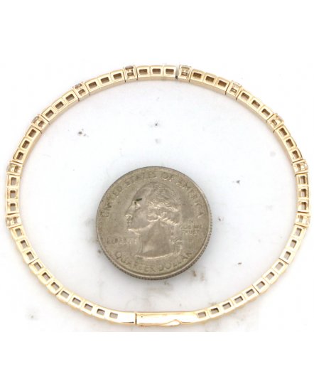 DIAMOND FLEXIBLE BANGLE BRACELET (TB937)