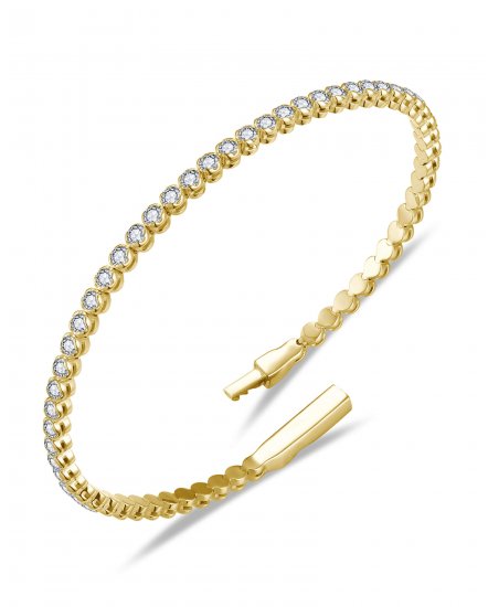 DIAMOND FLEXIBLE BANGLE BRACELET (TB942C)
