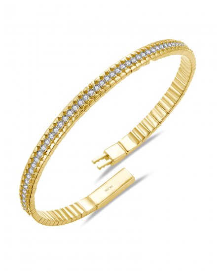 DIAMOND FLEXIBLE BANGLE BRACELET (TB946)