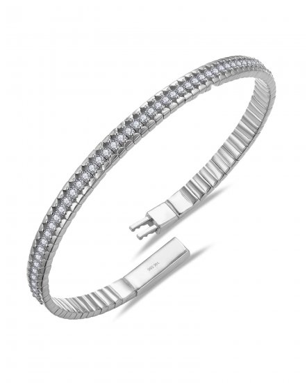 DIAMOND FLEXIBLE BANGLE BRACELET (TB946)
