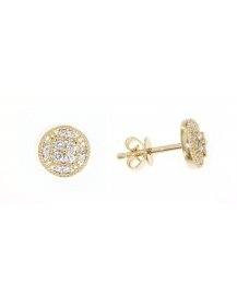 ROUND DIAMOND STUDS (TE1001)
