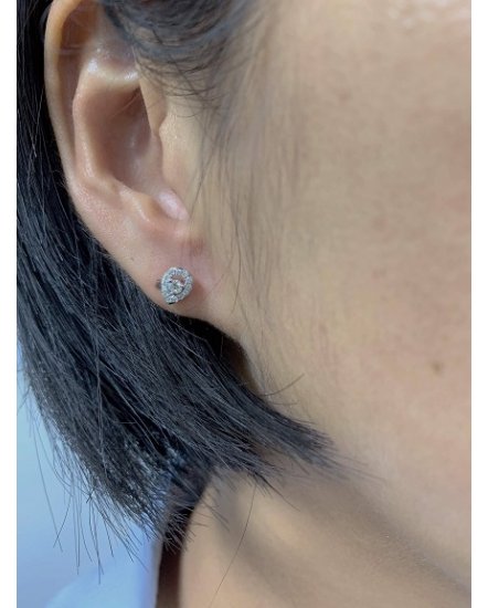 PEAR STYLE DIAMOND STUDS (TE1002)
