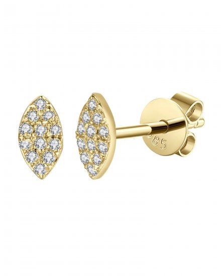 MARQUISE DIAMOND STUDS (TE1008)