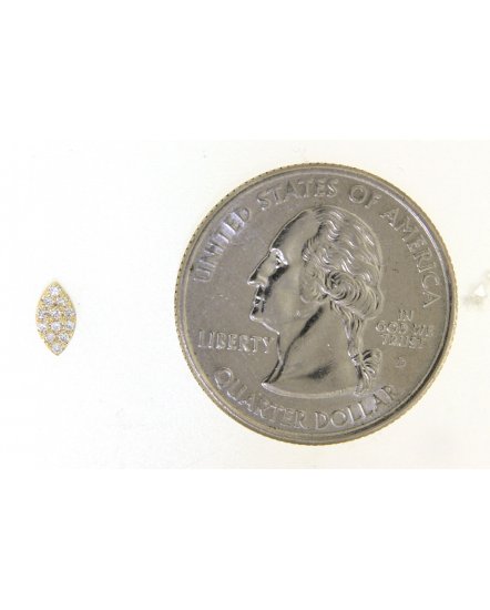 MARQUISE DIAMOND STUDS (TE1008)