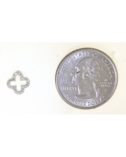 CLOVER STYLE DIAMOND STUDS (TE1009)