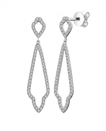 LEAF STYLE DIAMOND DANGLING (TE1011)