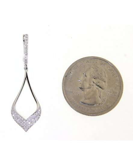 LEAF STYLE DIAMOND DANGLING (TE1014)