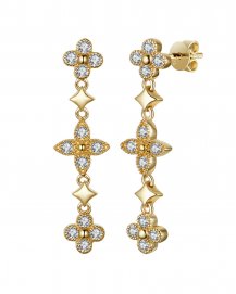 CLOVER STYLE DIAMOND DANGLING (TE1018)