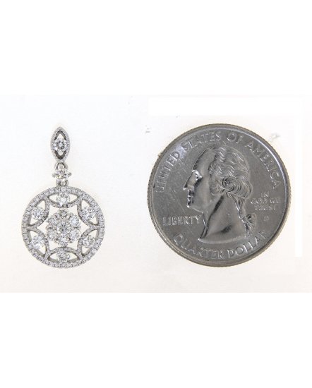 ROUND DIAMOND DANGLING (TE1019)
