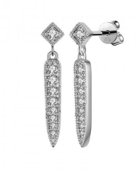 STRAIGHT BAR DIAMOND DANGLING (TE1022)