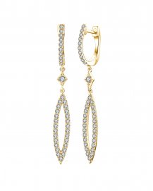 MARQUISE STYLE DIAMOND DANGLING (TE1032)