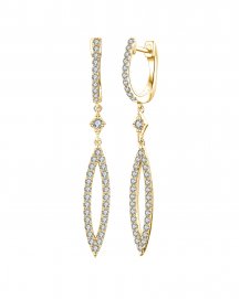 MARQUISE DIAMOND DANGLING (TE1032)