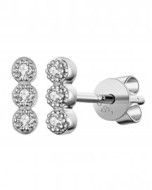 STRAIGHT BAR DIAMOND STUDS (TE1038)