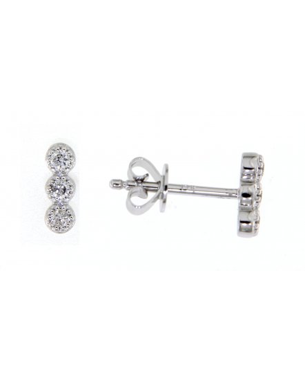 STRAIGHT BAR DIAMOND STUDS (TE1038)