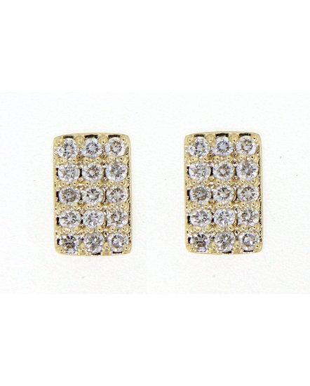 STRAIGHT BAR DIAMOND STUDS (TE1039)