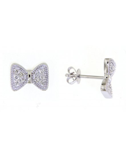BOW DIAMOND STUDS (TE1054)